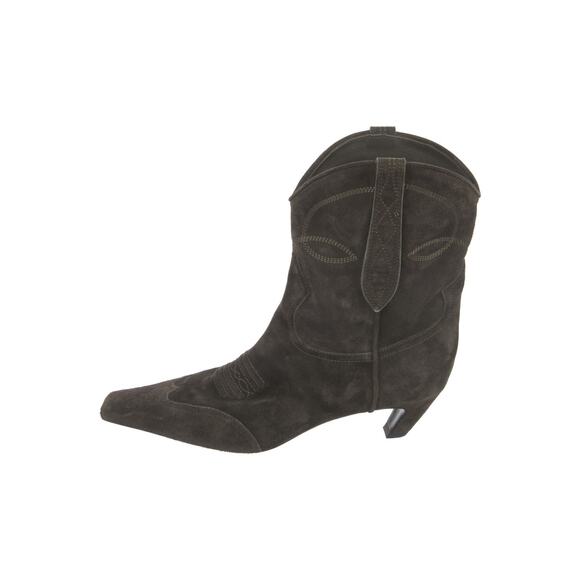 Khaite Suede Western Boots - 10 - Picture 1 of 2